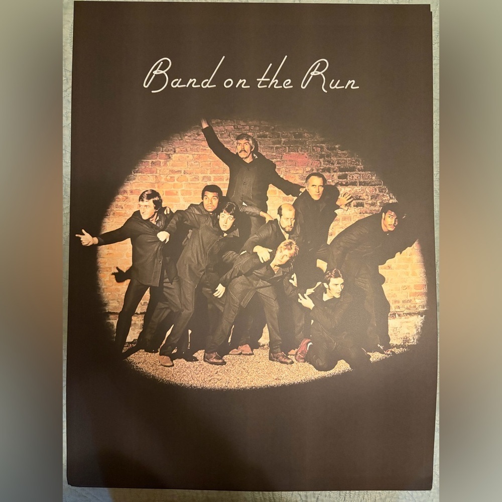 Paul McCartney ‘Band on the Run’ Album Poster 18” x 24” | Mint Condition - Picture 2 of 2